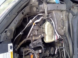 2016 HONDA CIVIC, GRAY, EX-L MODEL, 1.5L TURBO, AT.  A25189